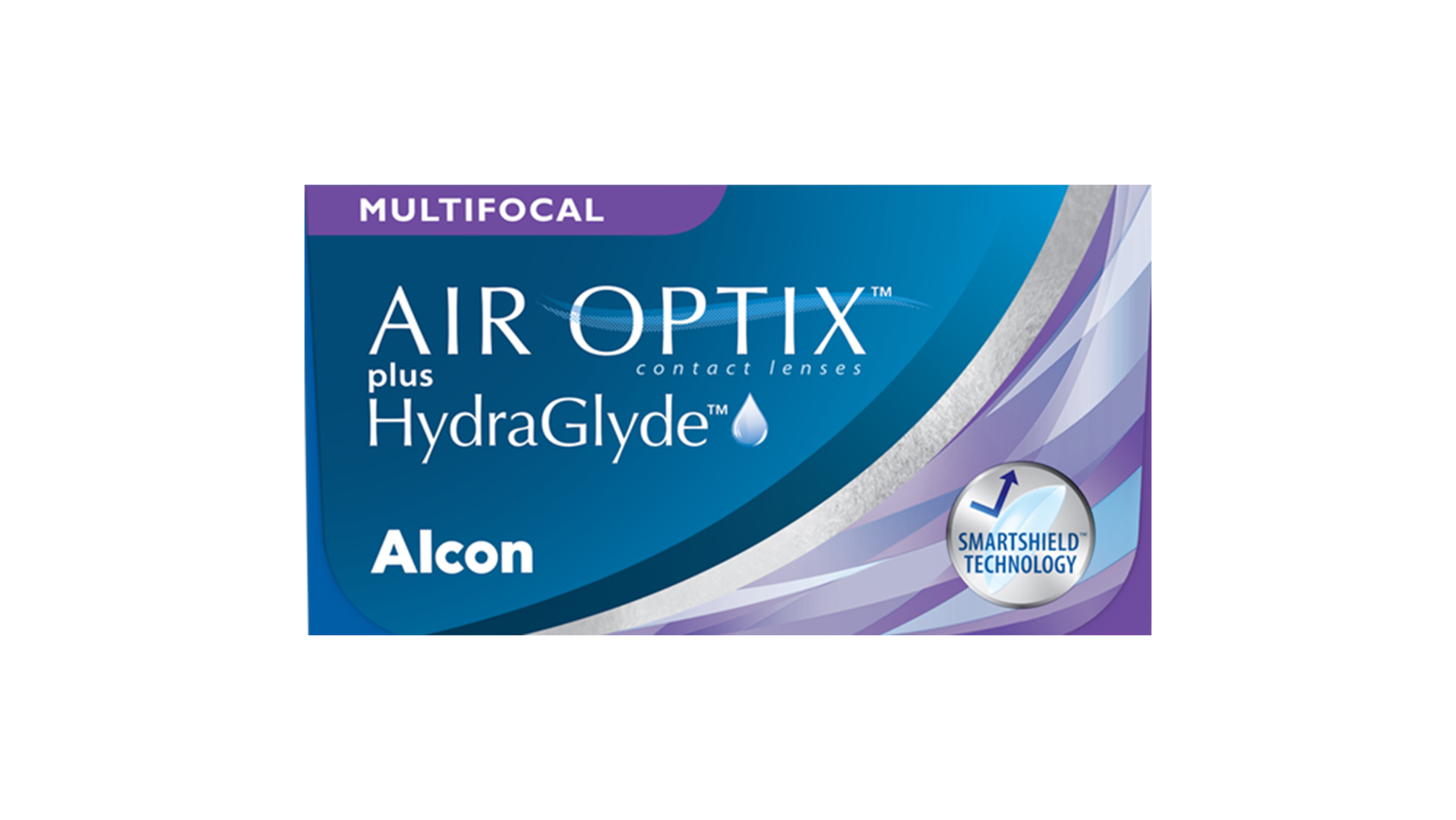 Air Optix® Unisex Plus Hydraglyde Multifocal 6 Stk. Monatslinsen Multifokal Sphärisch Kontaktlinsen; Contact Lenses; Kontaktlinsen