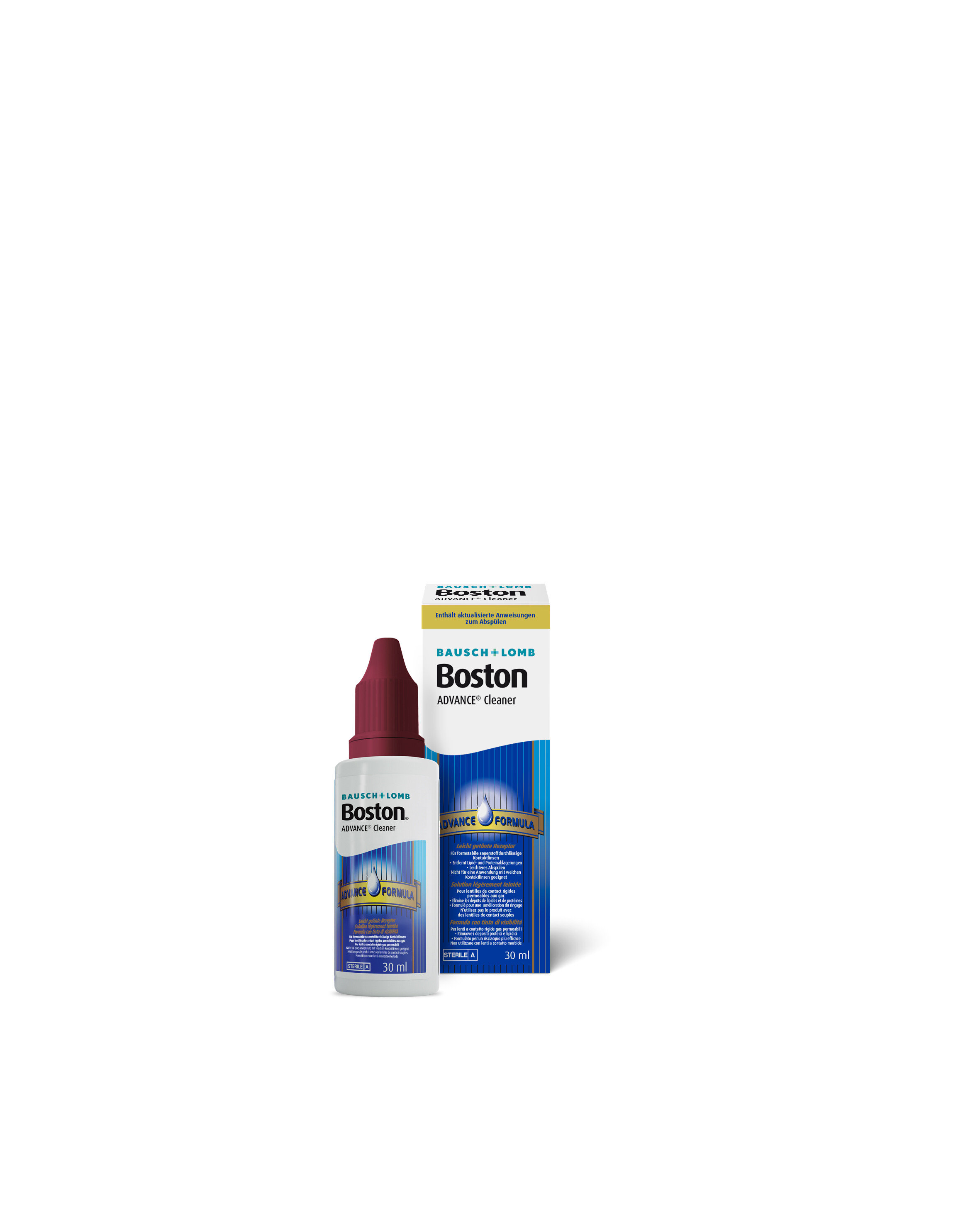 Boston Advance Cleaner 30 ml Reinigungslösung für formstabile Kontaktlinsen