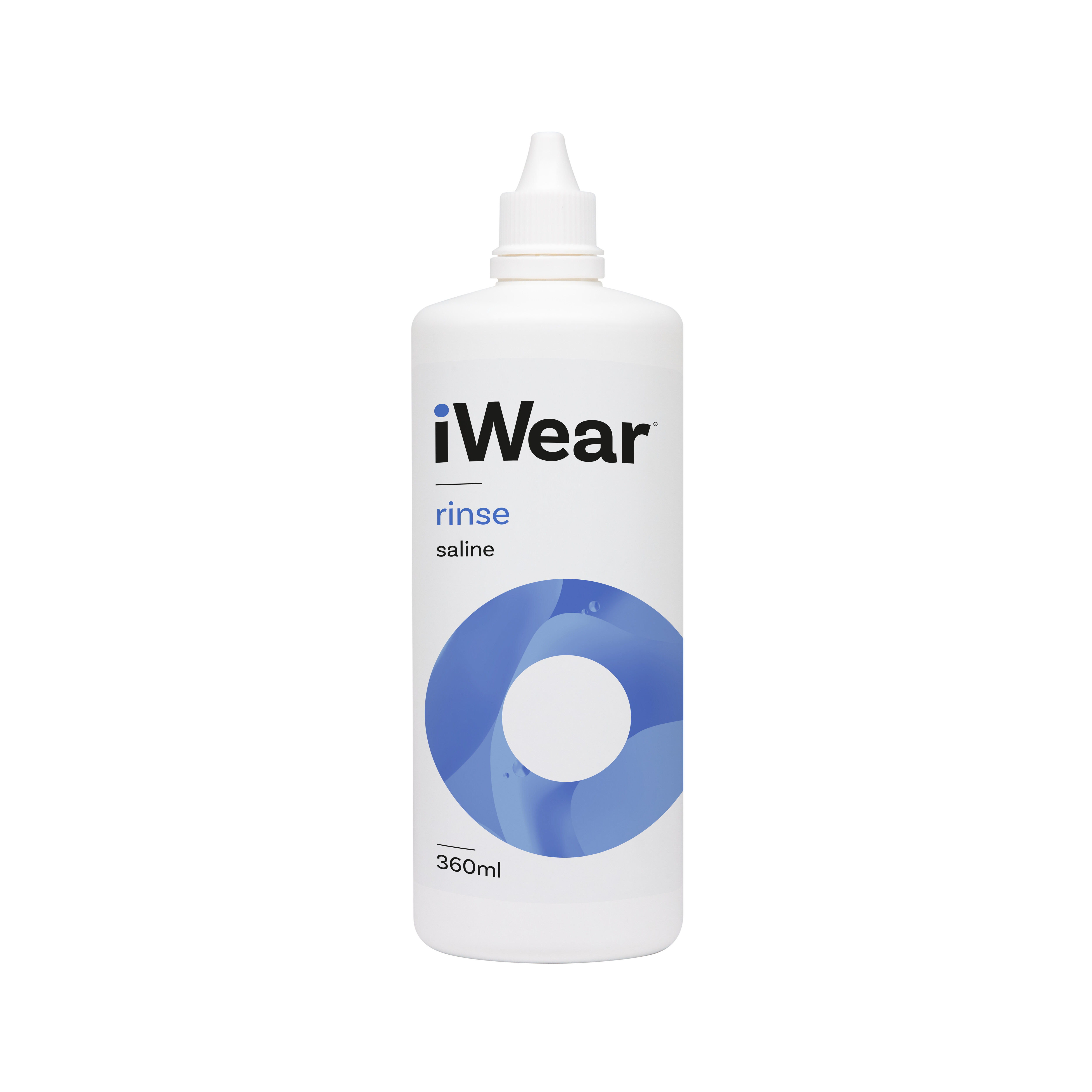 Iwear® Unisex Iwear Rinse Kochsalzlösung Standardgröße 360 Ml Kontaktlinsen-Pflegemittel; -Flüssigkeit; -Lösung; -Reinigungsmittel; Kontaktlinsen