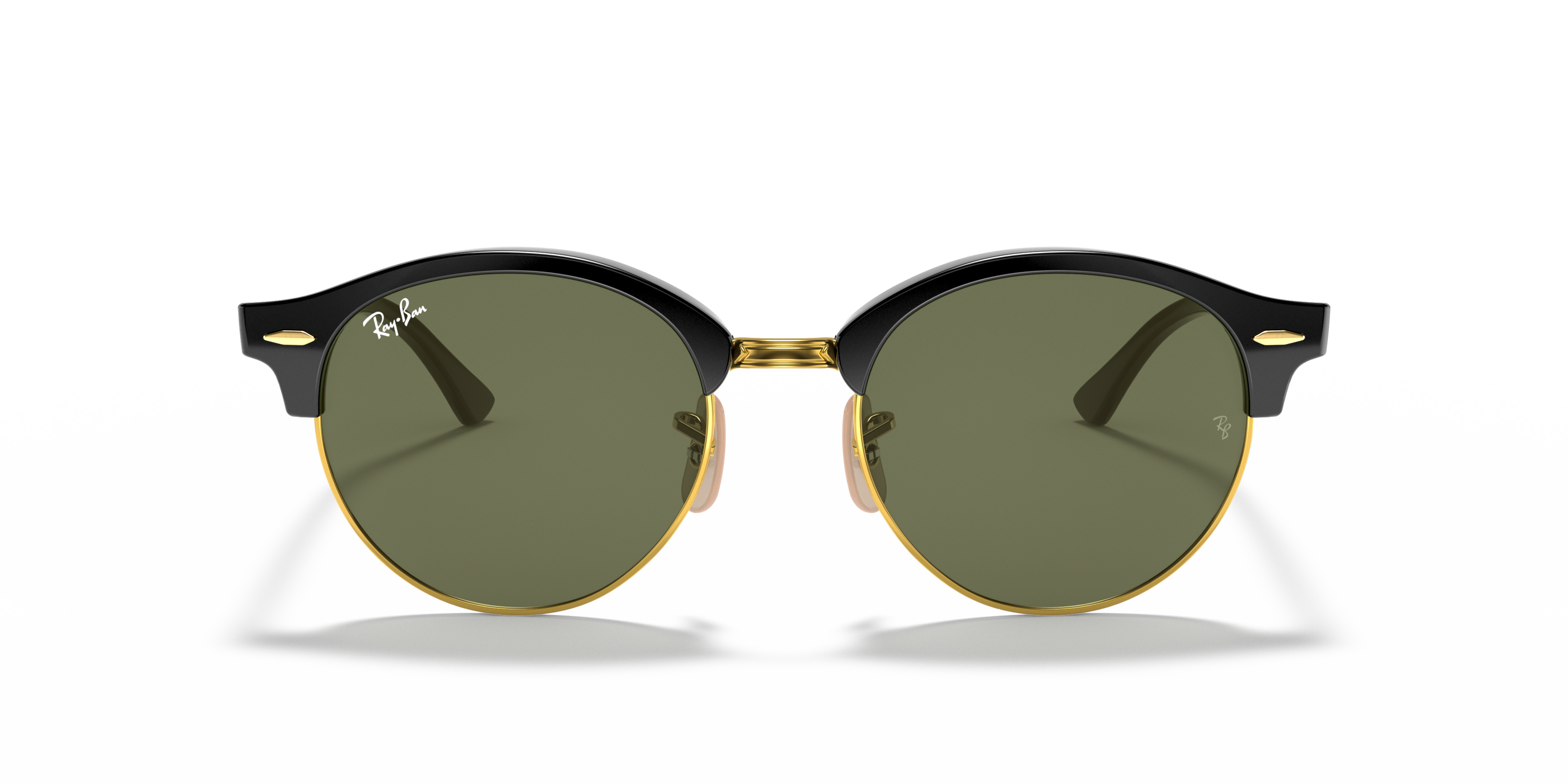 Ray-Ban Herren Schwarz Rb4246 Clubrund 901 E Sonnenbrillen - Image 3