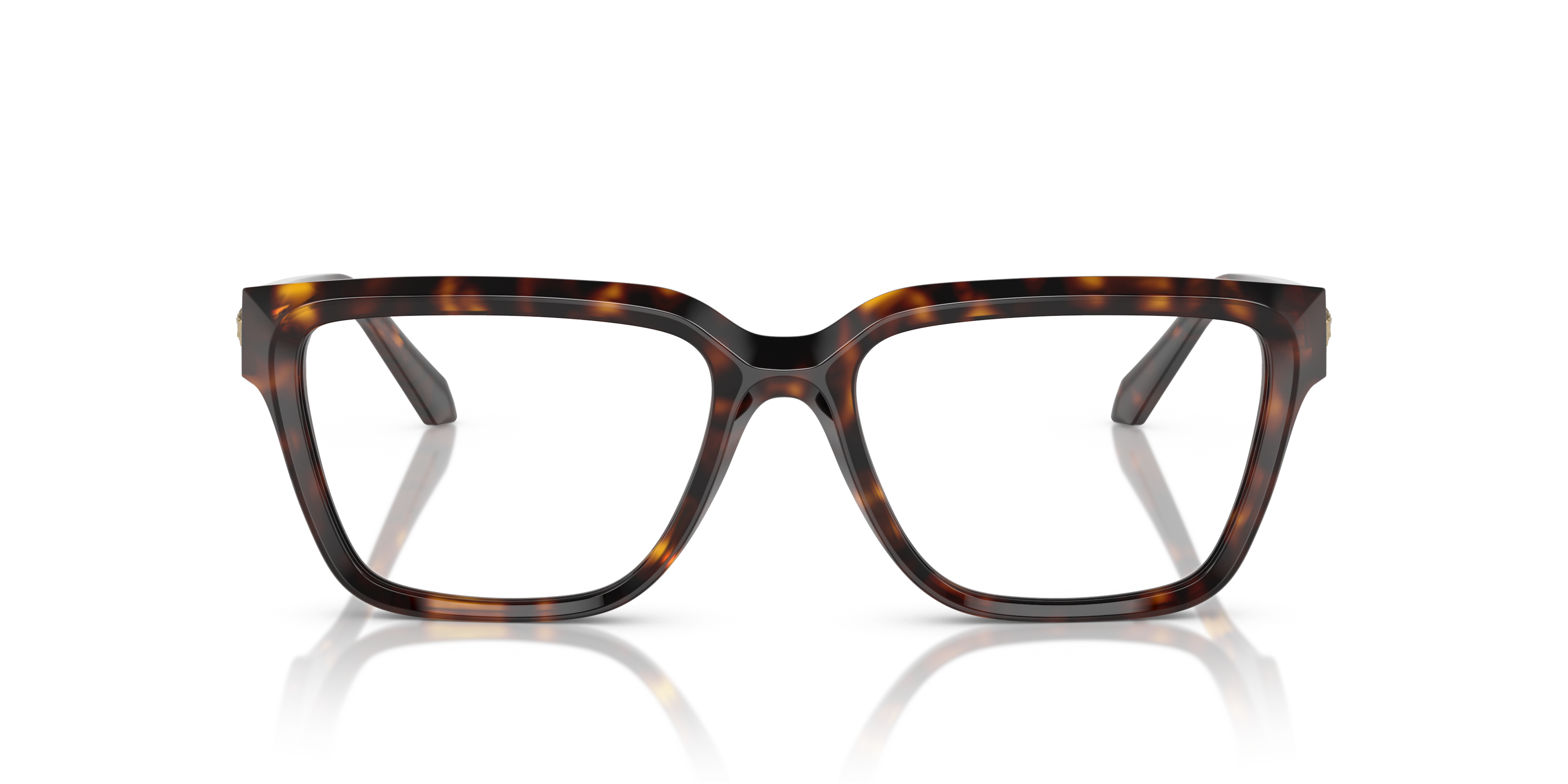 Versace Damen Havana,Havana 0Ve3357 108 Kunststoff Rechteckig Havana/Havana Brille Online; Brillengestell; Fassung; Auch Als Gleitsichtbrille