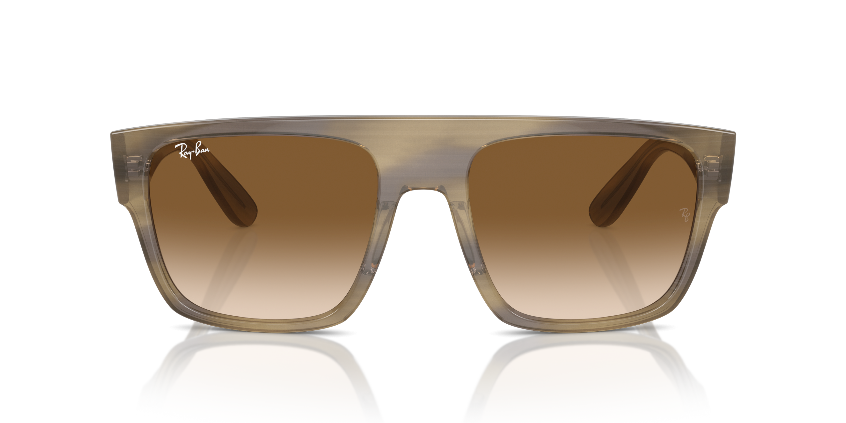 Ray-Ban , Unisex, Accessories, Braun, 57 Mm  - Image 6