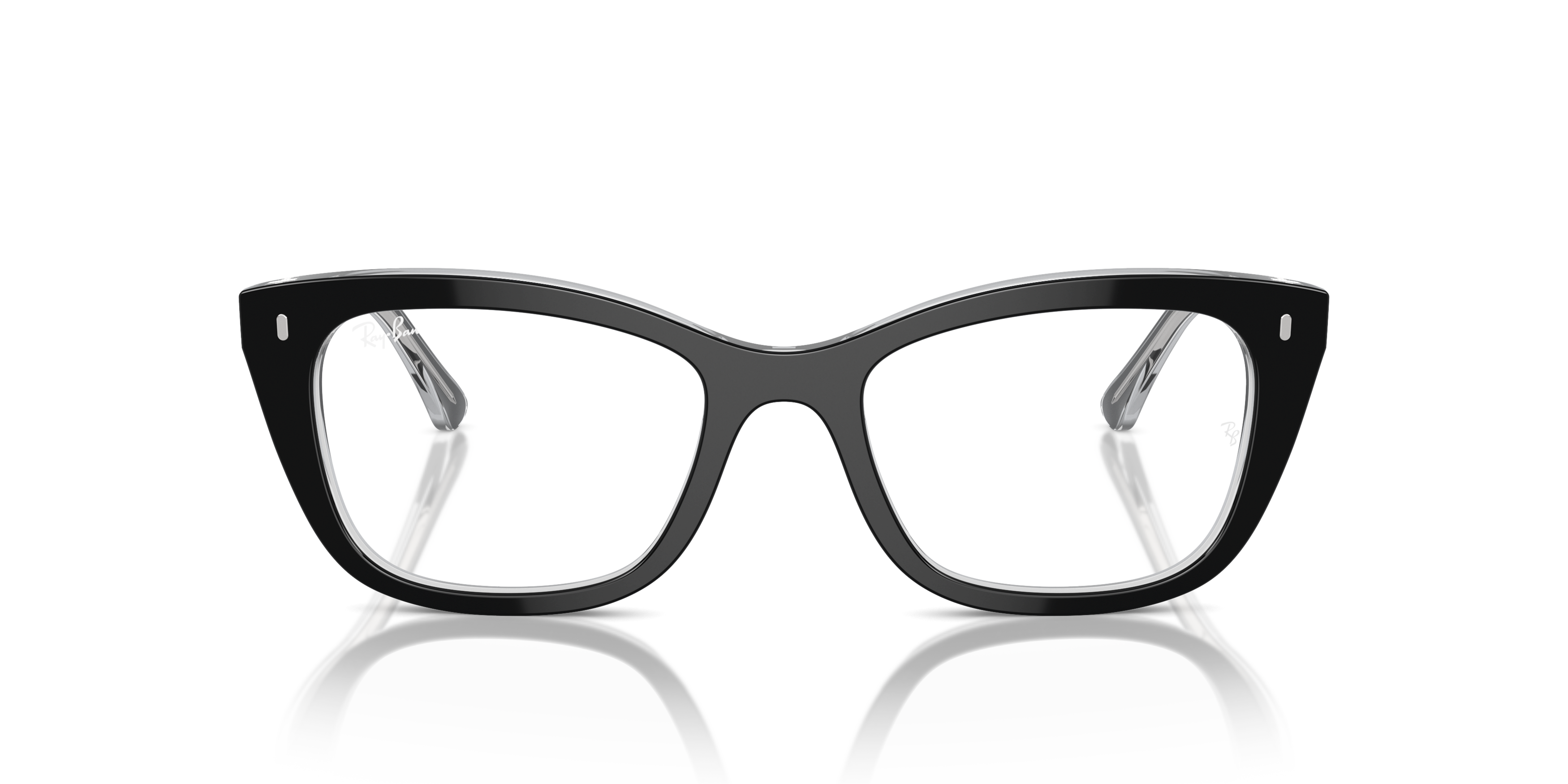 Ray-Ban Damen Schwarz Rb5433 Optics 0Rx5433 2034 Kunststoff Rechteckig / Brille Online; Brillengestell; Fassung; Auch Als Gleitsichtbrille