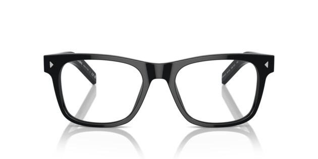 Prada Herren Schwarz,Schwarz 0Pr A13v 16K1o1 Kunststoff Panto Schwarz/Schwarz Brille Online; Brillengestell; Fassung; Auch Als Gleitsichtbrille