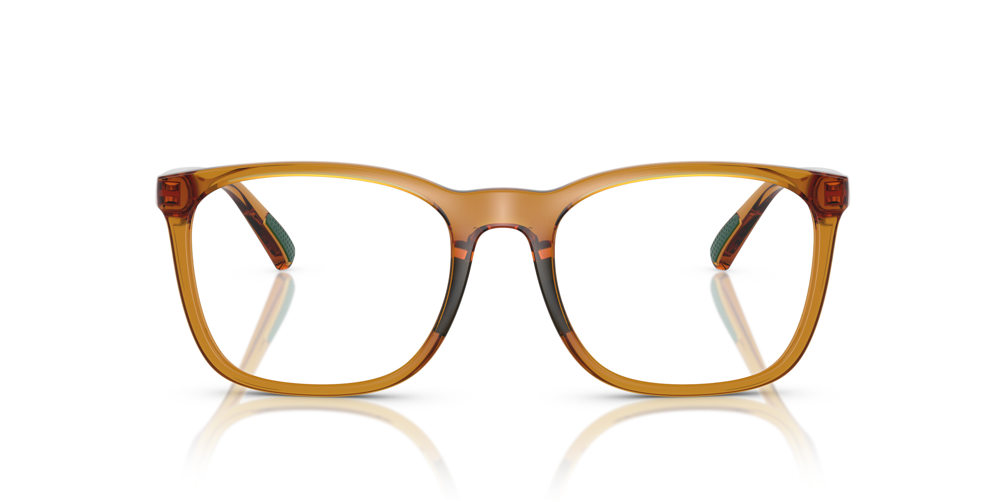 Polo Ralph Lauren Herren Transparent,Braun 0Ph2281u 6209 Kunststoff Rechteckig Transparent/Braun Brille Online; Brillengestell; Fassung; Auch Als Gleitsichtbrille