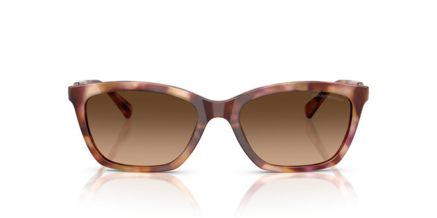 Emporio Armani Damen Havana,Petrol Ea4238 0 619674 Kunststoff Schmetterling / Cat-Eye Havana/Petrol Sonnenbrille Mit Sehstärke, Verglasbar; Sunglasses; Auch Als Gleitsich