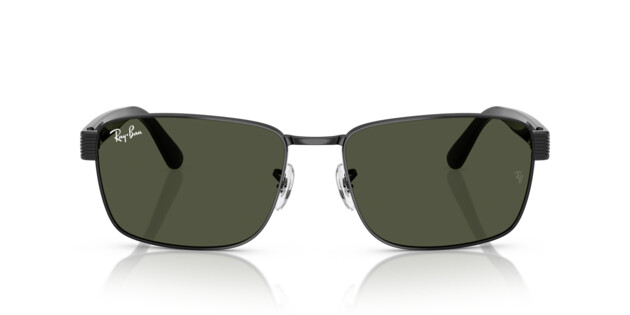 Ray-Ban Unisex Schwarz Rb3750 0 002/31 Metall Panto / Sonnenbrille Mit Sehstärke, Verglasbar; Sunglasses; Auch Als Gleitsichtbrille