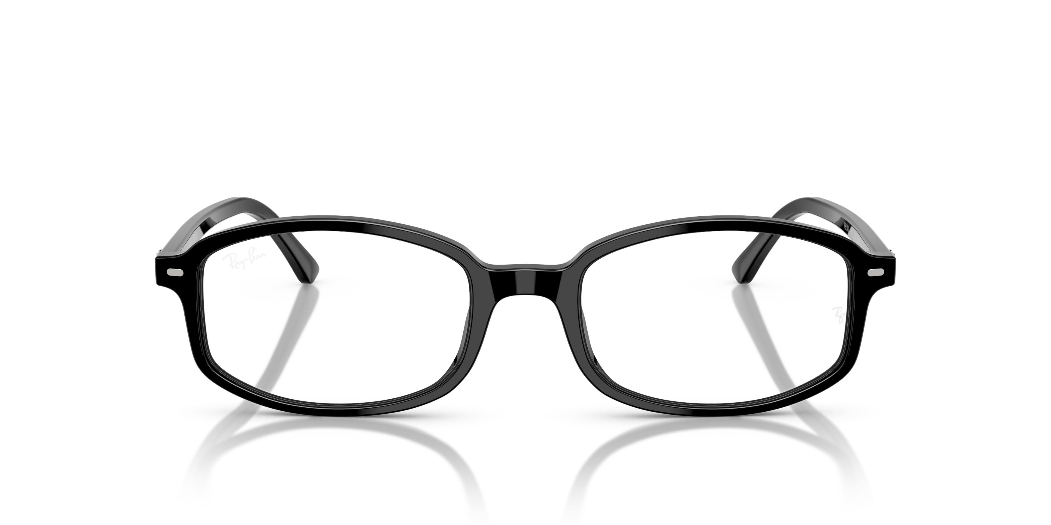 Ray-Ban Damen Schwarz,Schwarz 0Rx5432 2000 Kunststoff Irregular Schwarz/Schwarz Brille Online; Brillengestell; Fassung; Auch Als Gleitsichtbrille