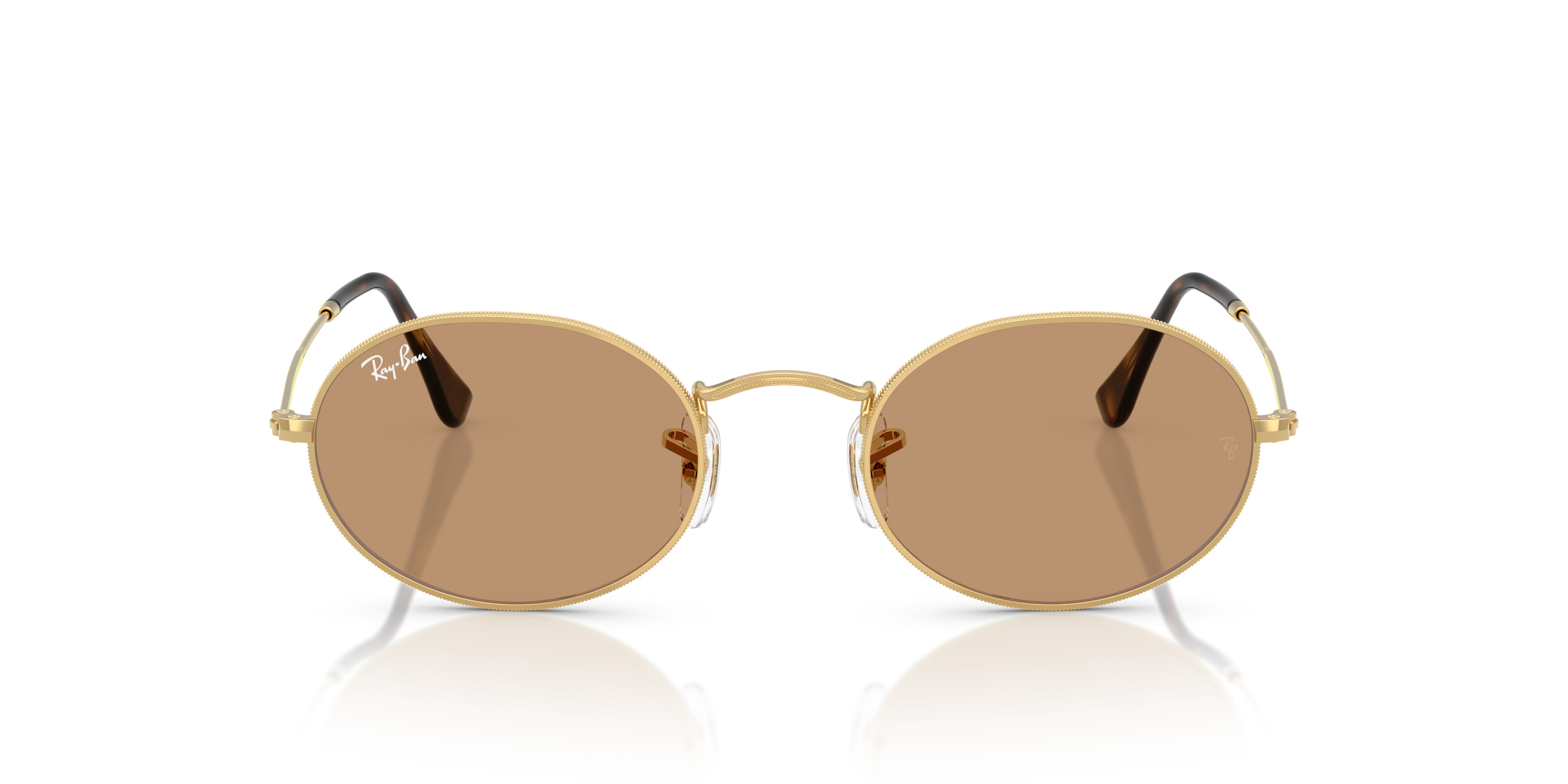 Ray-Ban Unisex Grau,Petrol Oval Metal Summer Capsule 0Rb3547 001/53 Metall Rund Oval Grau/Petrol Sonnenbrille Mit Sehstärke, Verglasbar; Sunglasses; Auch Als Gleitsichtb