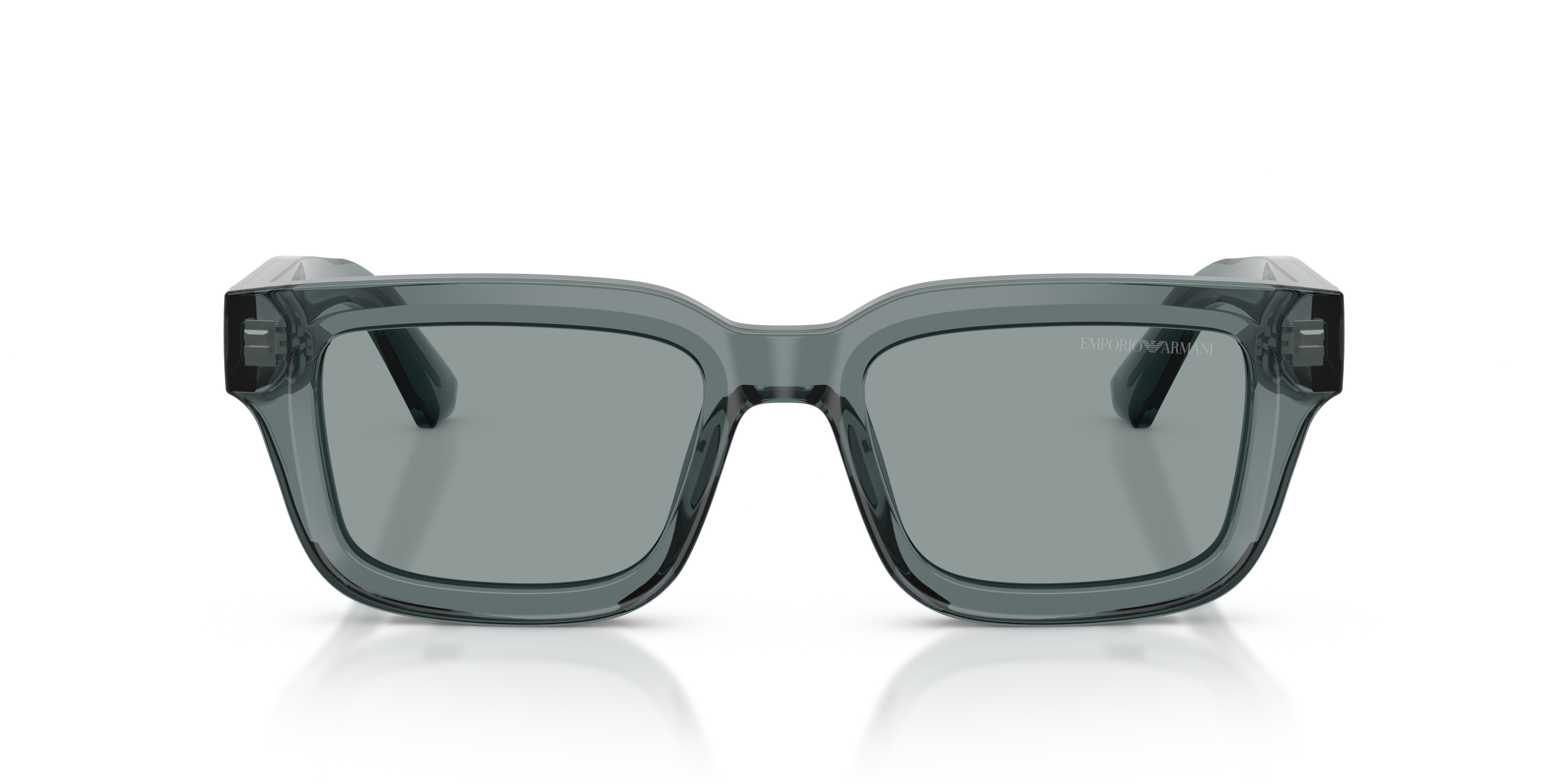 Emporio Armani Herren Grau Ea4270 0 6364/1 Kunststoff Irregular / Sonnenbrille Mit Sehstärke, Verglasbar; Sunglasses; Auch Als Gleitsichtbrille