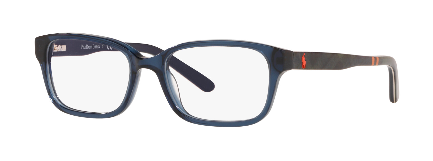 PoloPrep 0PP8520 5852 Kinder Brille in Blau und Transparent | Apollo