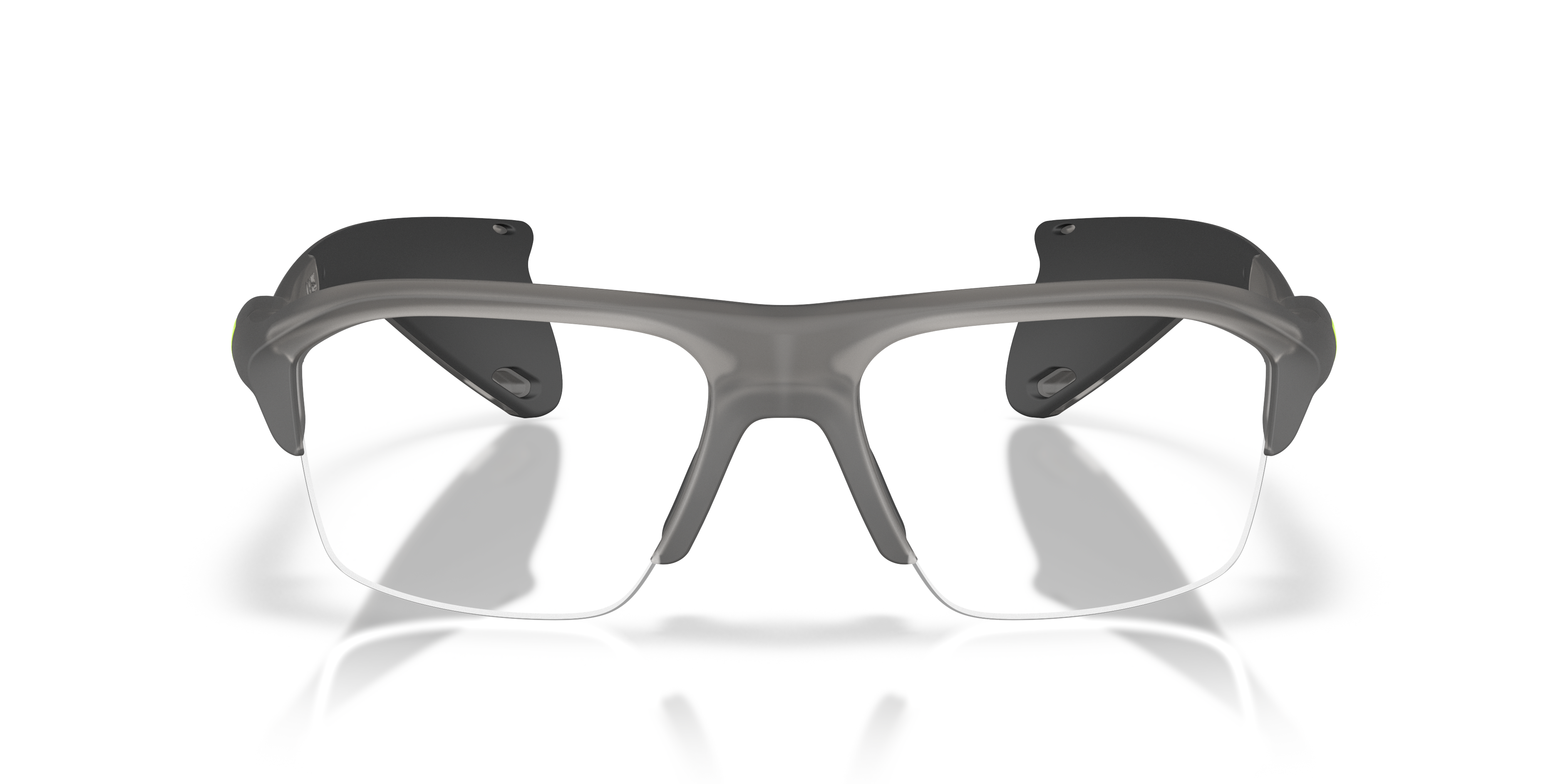 Oakley Herren Grau Stunt Glider 0Ox8198 819802 Kunststoff Rechteckig Brille Online; Brillengestell; Fassung